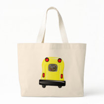 Window licking smiley in the short bus canvas bags