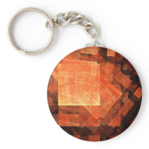 Window Light Abstract Art Keychain