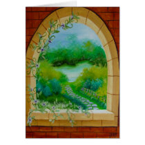 Window  - Love Card