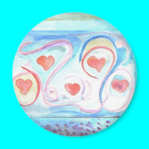 Window of my Heart Magnet magnets