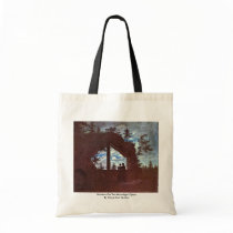 Window On The Moonlight Oybin By Carus Carl Gustav Tote Bag