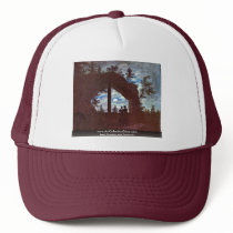 Window On The Moonlight Oybin By Carus Carl Gustav Trucker Hats