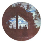 Window On The Moonlight Oybin By Carus Carl Gustav stickers