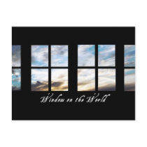 Window on the World No. 2 | Postcard by celtxian Window on the World No. 2 | Postcard