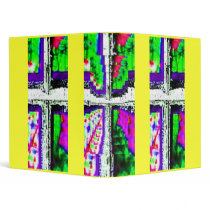 Window Pane Three Crosses binders