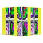 Window Pane Three Crosses binders