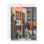 Window Shopping in Downtown Asheville Custom Invitation