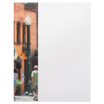 Window Shopping in Downtown Asheville Custom Letterhead