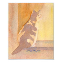 Window Sitter Art Print Photo Art