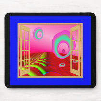 Window to an Alien Planet Mouse Pad