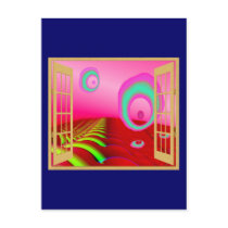 Window to an Alien World Post Cards