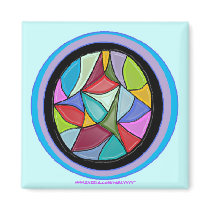 Window To My Soul Refrigerator Magnet