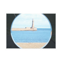Window to the ocean gallery wrap canvas