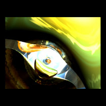 Window to the Soul Abstract Poster posters