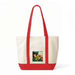 "Window Tulips Garden"  Bag