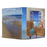 Window with Beach Binder