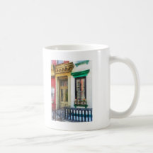 Window With Reflections and Windowbox Mug
