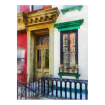 Window With Reflections and Windowbox posters