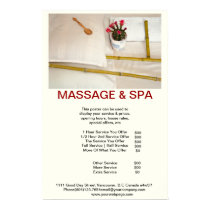 Windowpane Spa Massage Beauty Salon Poster