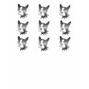 Windows 2 T-Shirt - Boston Terrier art by doggypups Windows 2 T-Shirt - Boston Terrier art