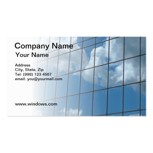 Windows Business Card (front side)