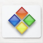 Windows Diamond Mouse Pads