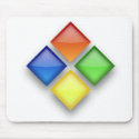 Windows Diamond mousepads