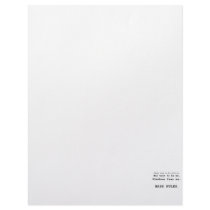 Windows Fear me Male Bass player version Letterhead