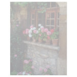 Windows In Perouges flowers Custom Letterhead