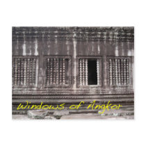 Windows of Angkor Post Cards