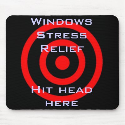 Windows Stress Relief Mouse Pads by da_wrips