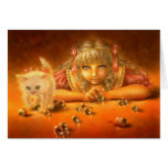 Windows to Your Soul Dark Fantasy Greeting Card