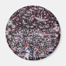 Winds niyanko castle cherry tree snowstorm compila magnets