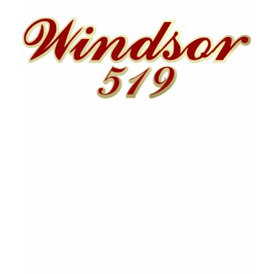 Windsor area code 519 t-shirts Windsor area code 519 t-shirts