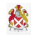 Windsor Family Crest Post Cards Windsor Family Crest Post Cards