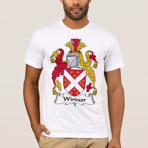 Windsor Family Crest TShirt Zazzle