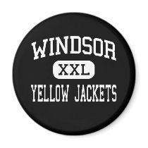 Windsor - Yellow Jackets - High - Windsor Vermont magnets by customteamsportswear Windsor - Yellow Jackets - High - Windsor Vermont magnets