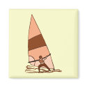 Windsurf Warm Colors magnets by mainstay Windsurf Warm Colors magnets