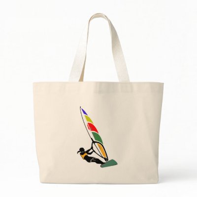 Windsurf with Excitement Canvas Bag by mainstay