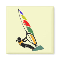 Windsurf with Excitement magnets by mainstay Windsurf with Excitement magnets