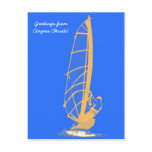 windsurfer, Greetings from Corpus Christi! Postcards