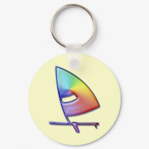 Windsurfer Keychain
