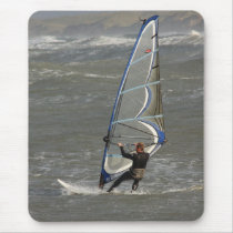Windsurfer - Norre Vorupor, North Jytland, Denmark mousepads