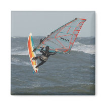 Windsurfer - North Jytland, Denmark magnets