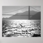 Windsurfer on San Francisco Bay Posters