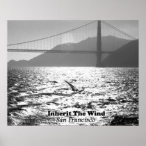 Windsurfer on San Francisco Bay Posters