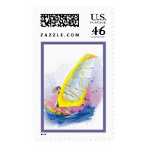 Windsurfer postage