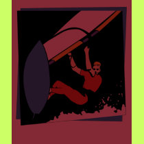 Windsurfer t-shirt by sports_tshirts Windsurfer t-shirt