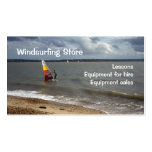 Windsurfing business business card template