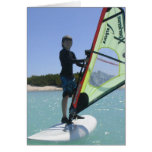 Windsurfing Lessons Greeting Card